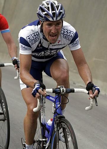 Matteo Tosatto in action