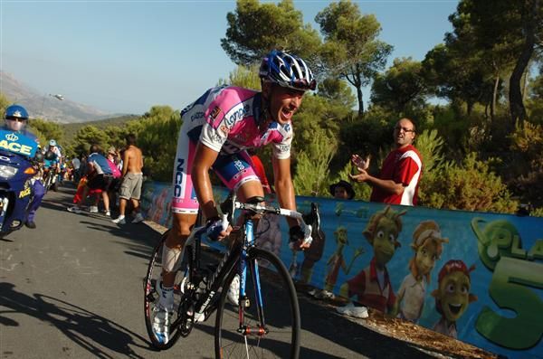 Marco Marzano (Lampre-NGC) paced himself back into contention. He finished second on the stage