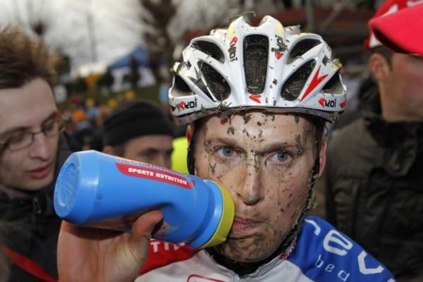 Kevin Pauwels after the race.