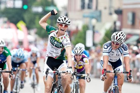 Tina Pic (Colavita) wins another USPRO Criterium title.