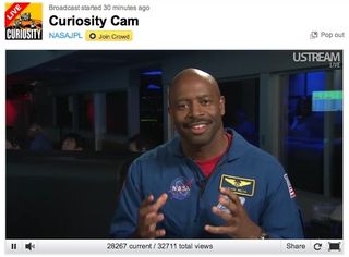 mars curiosity ustream