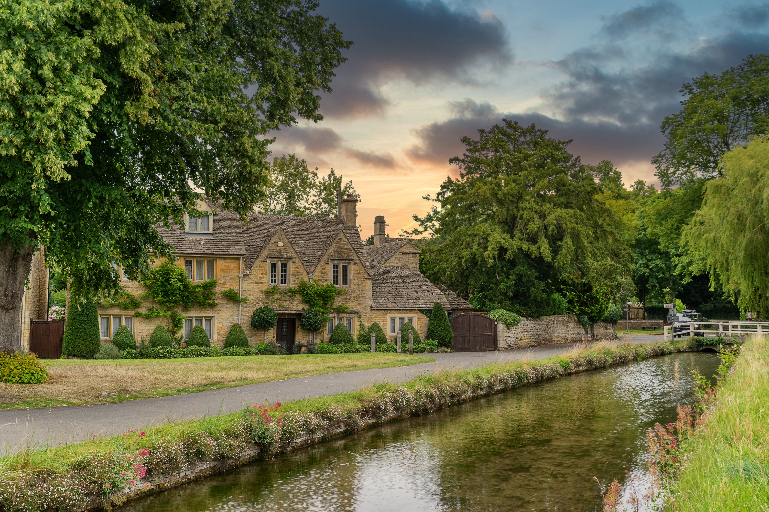Lower Slaughter in the Cotswolds 