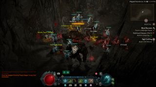 Diablo 4 Glyph drop from an elite enemy