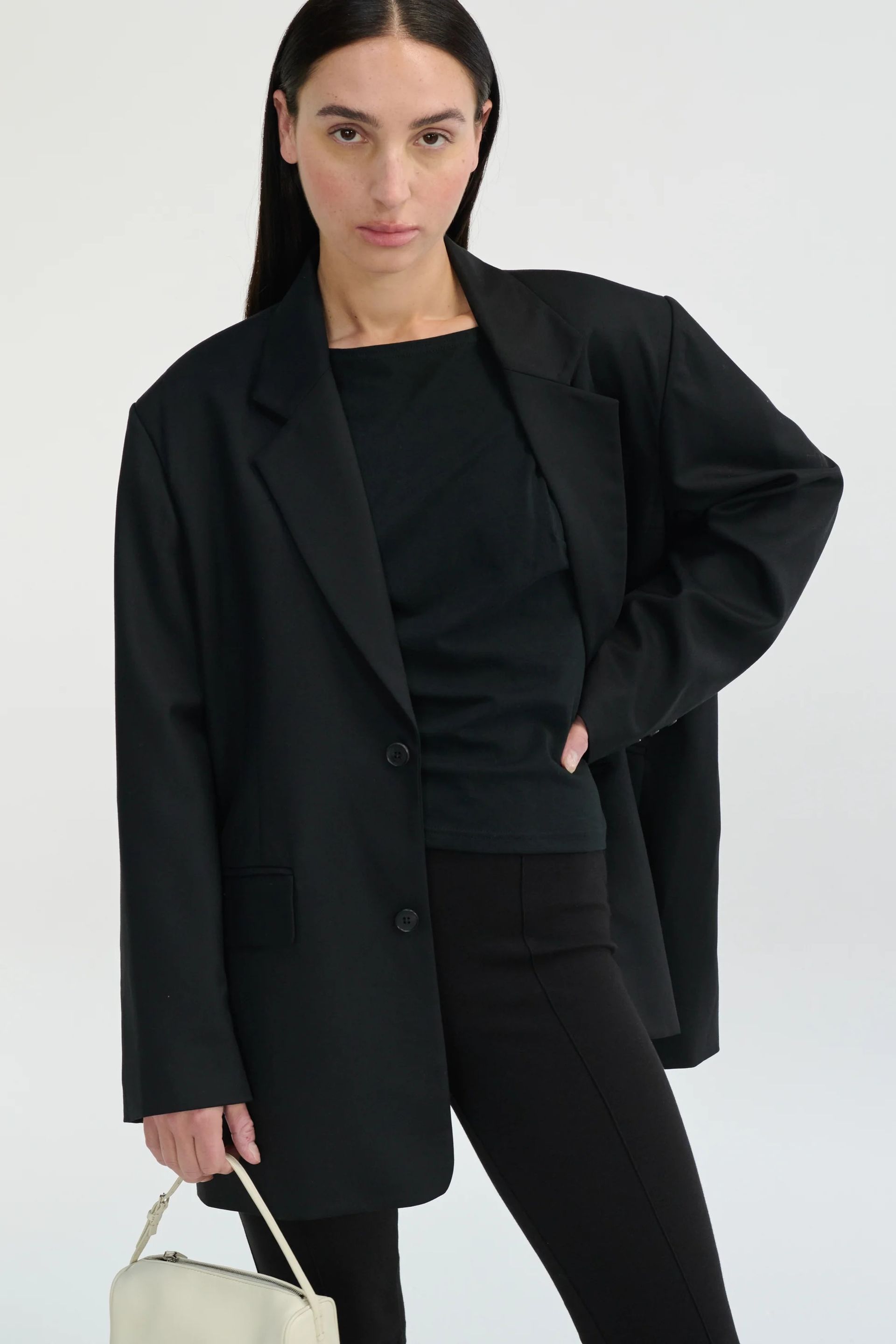 Almina Concept, Oversized Double Button Blazer