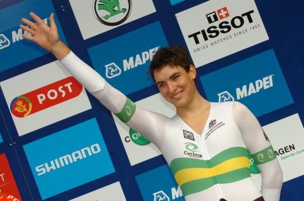David Edwards (Australia) smiles despite missing out on the world title