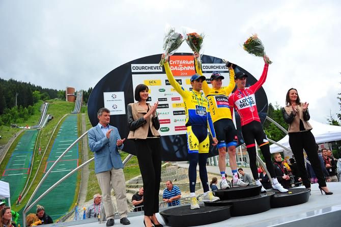 Andrew Talansky (Garmin-Sharp) wins the overall title at the Crit&eacute;rium du Dauphin&eacute;