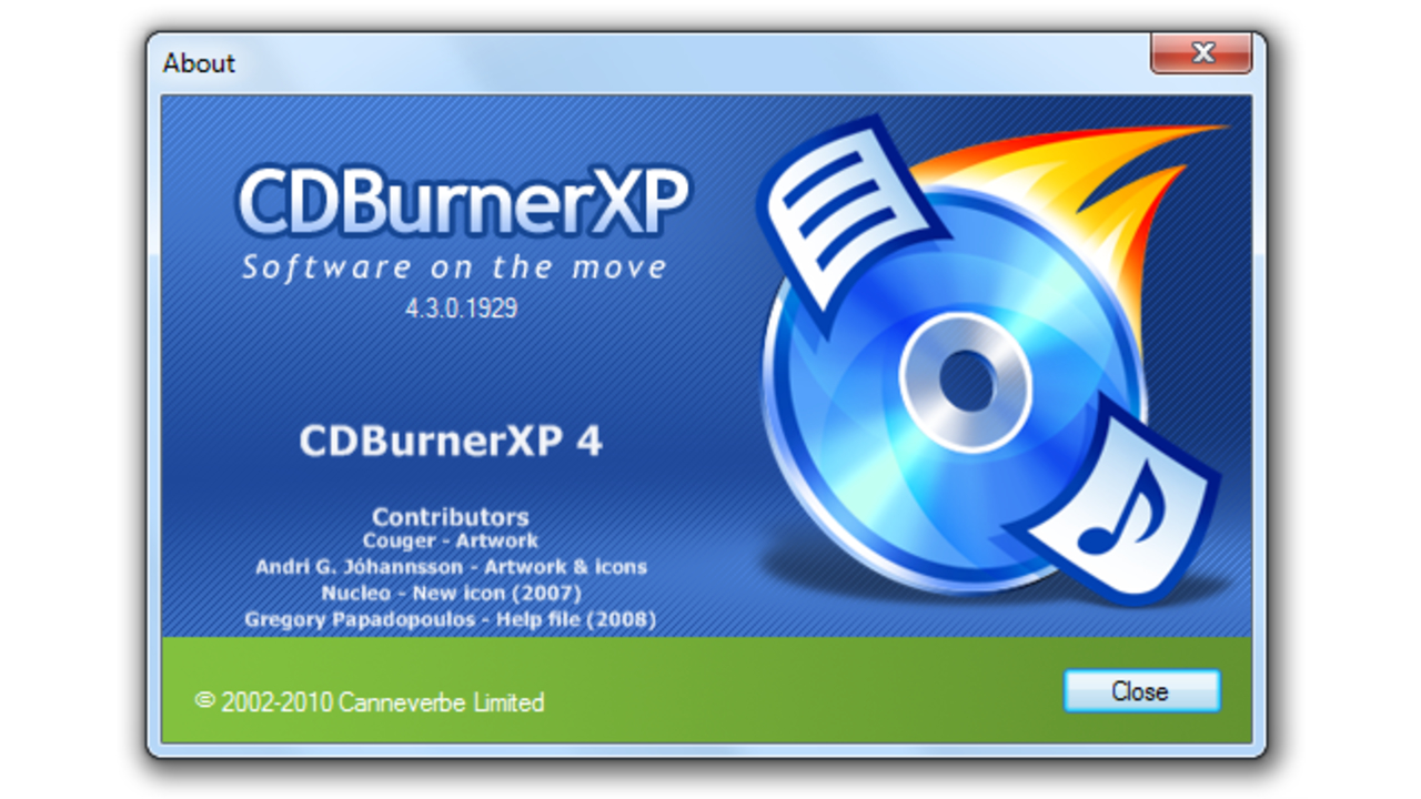 CDBurner XP Pro – CD/DVD burner