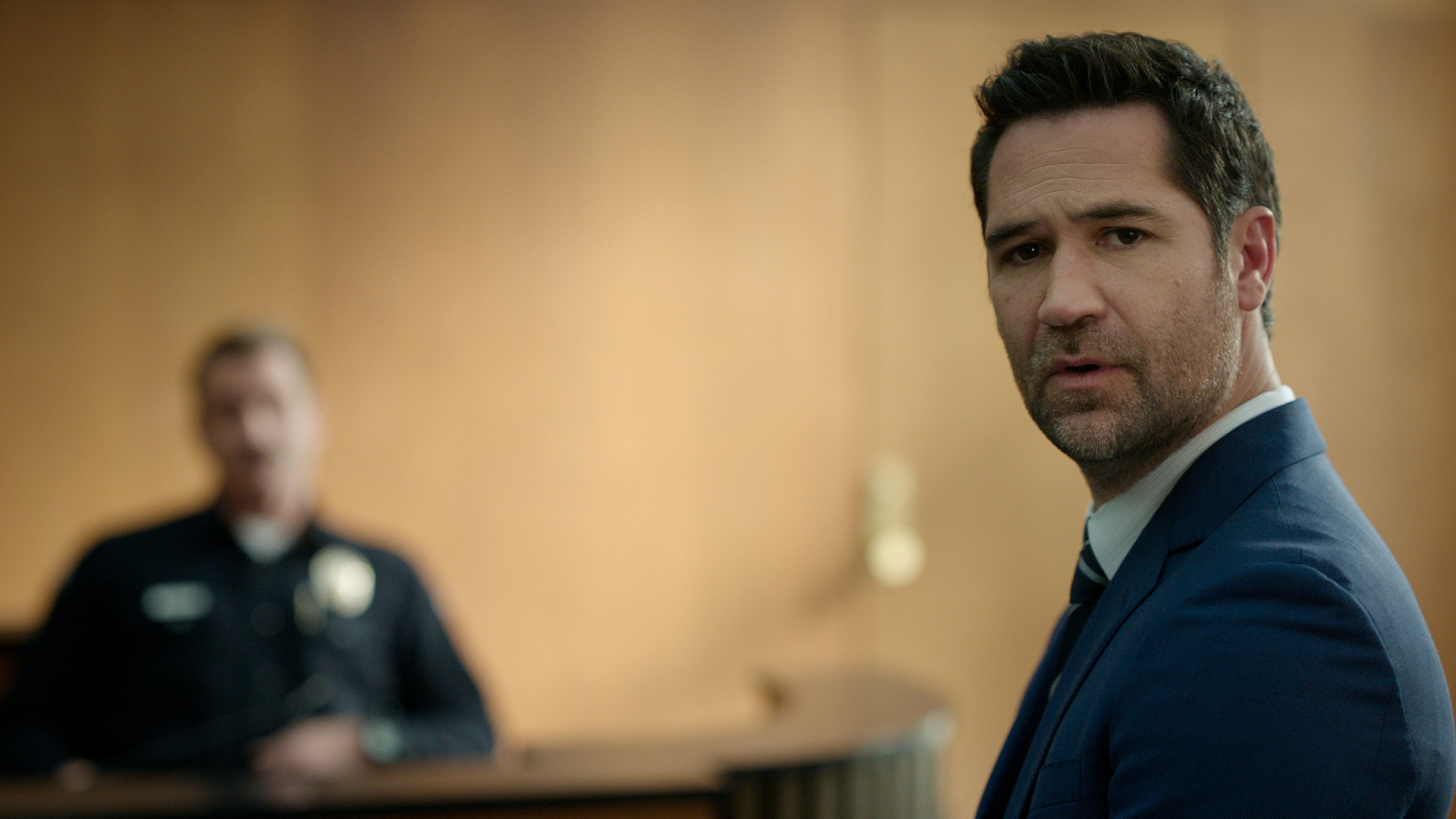 Manuel Garcia-Rulfo as Mickey Haller in The Lincoln Lawyer season 4