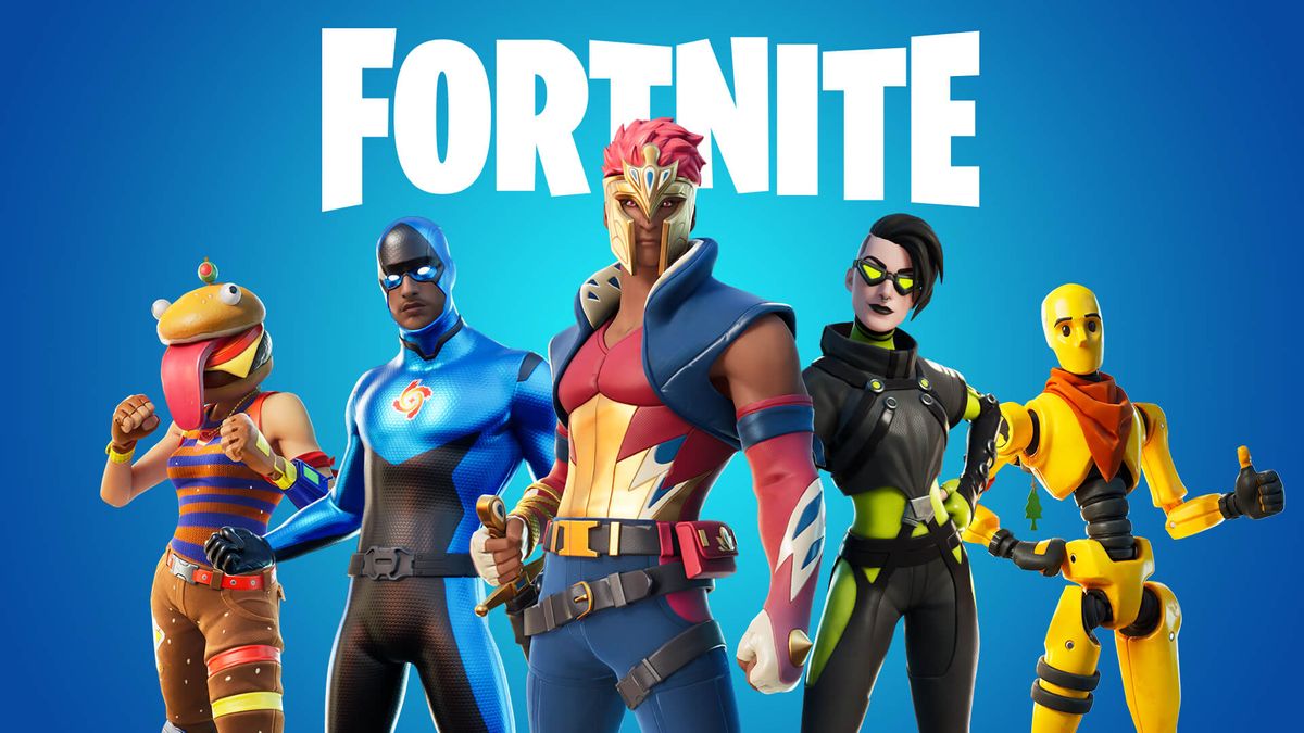 Download Two Fortnite Players in Battle