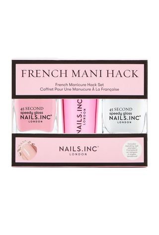 Set Cat Kuku French Mani Hack dari Nails Inc