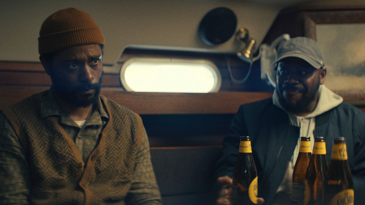 Malcolm Barrett and LaKeith Stanfield in The Changeling episode 4