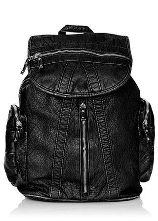 Topshop leather backpack, £36