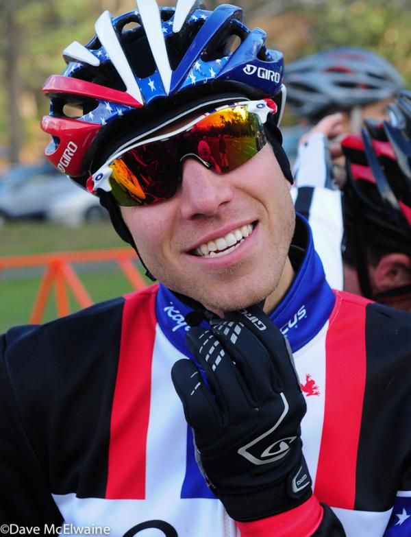 Jeremy Powers (Rapha Focus) would be racing in front of his family and hometown friends today