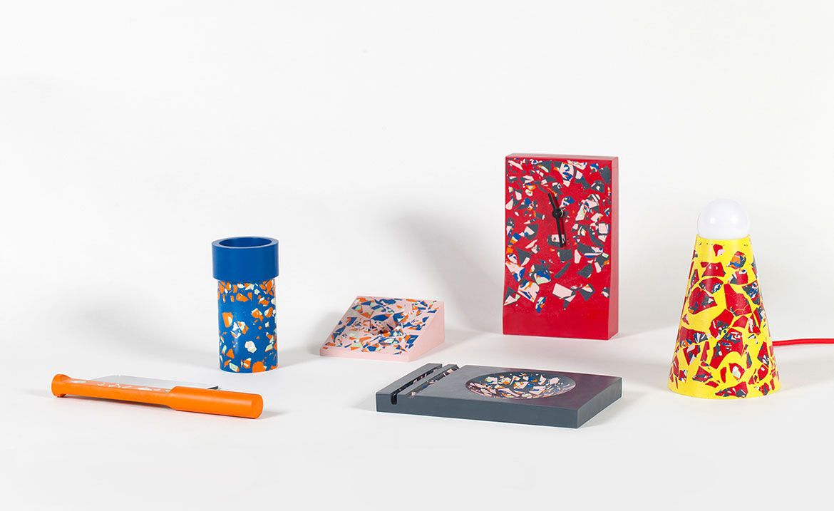  New objects made with a plastic 