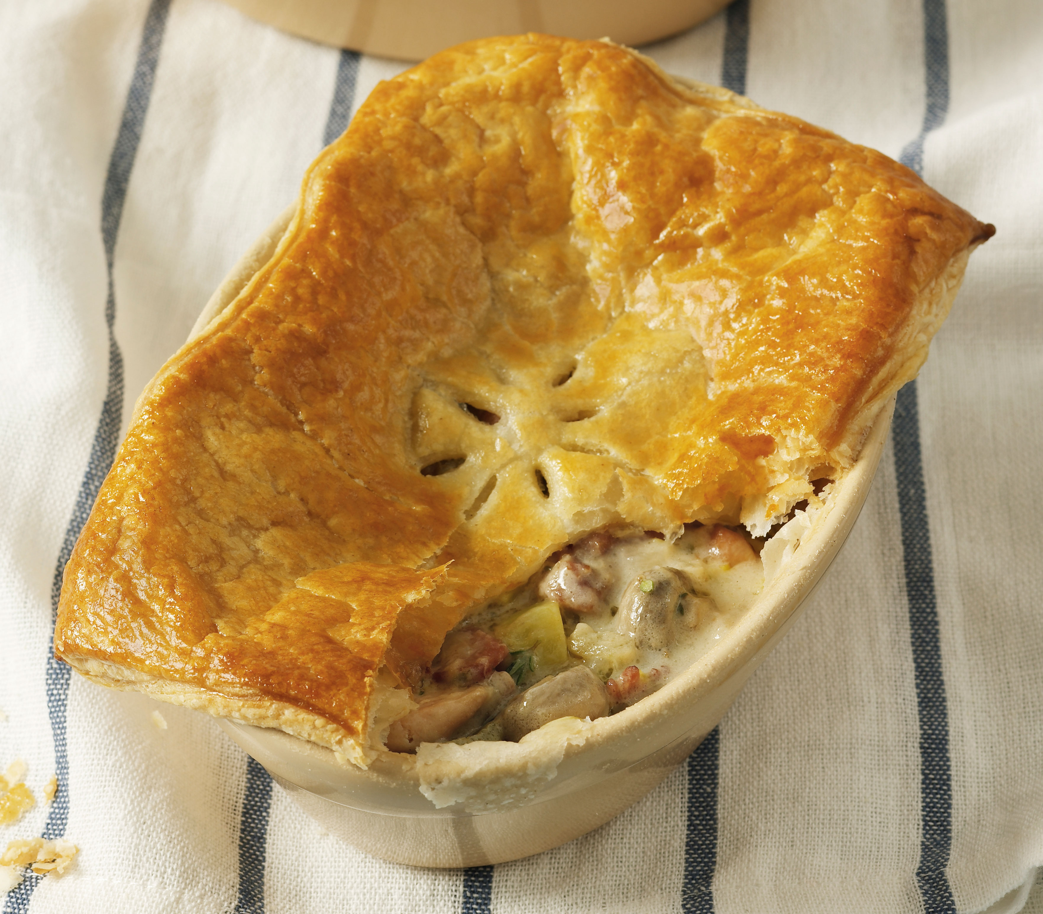 Chicken, Bacon &amp; Vegetable Pot Pies from Jane Hornby&#039;s &#039;Simple &amp; Classic&#039;