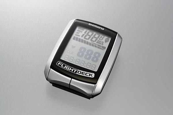 Optional with the new Dura-Ace group is a fully wireless Flight Deck computer that now includes heart rate and altimeter functions in addition to full download capabilities.