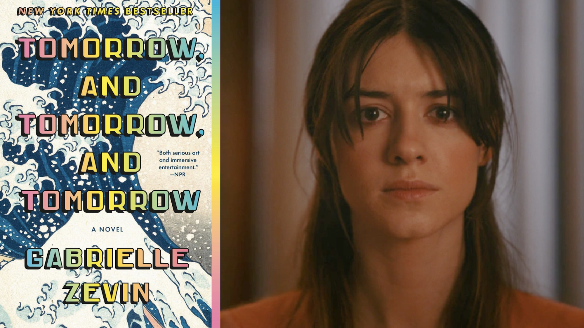 Tomorrow book and Daisy Edgar-Jones in Fresh