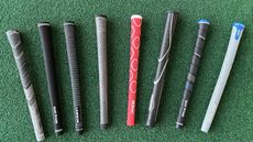 Selection of golf grips