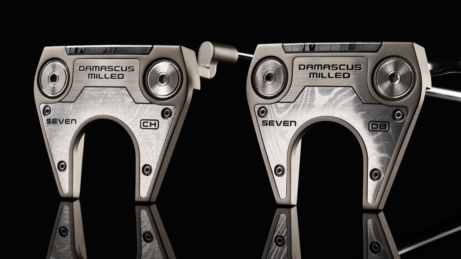 Oddysey Demascus Milled Putters