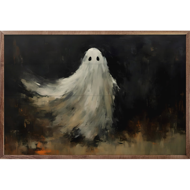 Millwood Pines " Ghost Portrait " on Wood &amp; Reviews | Wayfair