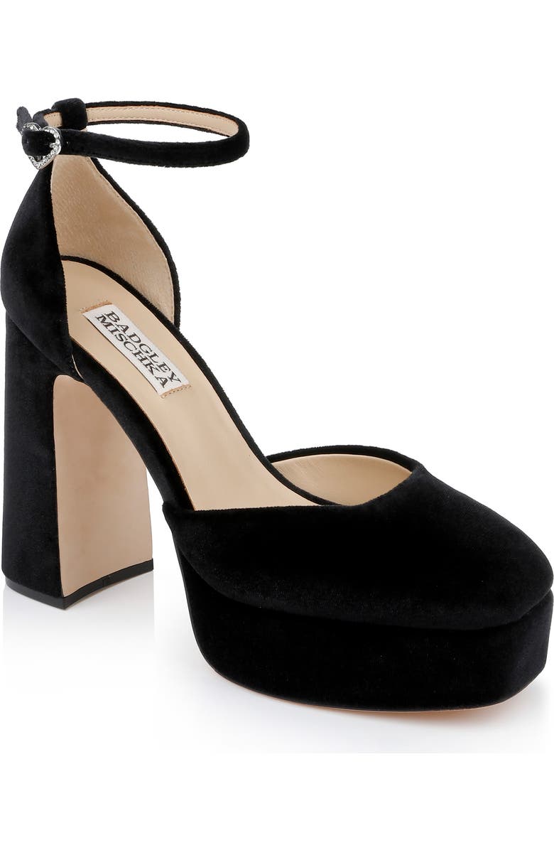 Jayda Ankle Strap Platform Pump