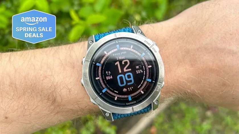 the Garmin Epix Pro 51mm on Tom&#039;s Guide writer Nick Harris-Fry&#039;s wrist