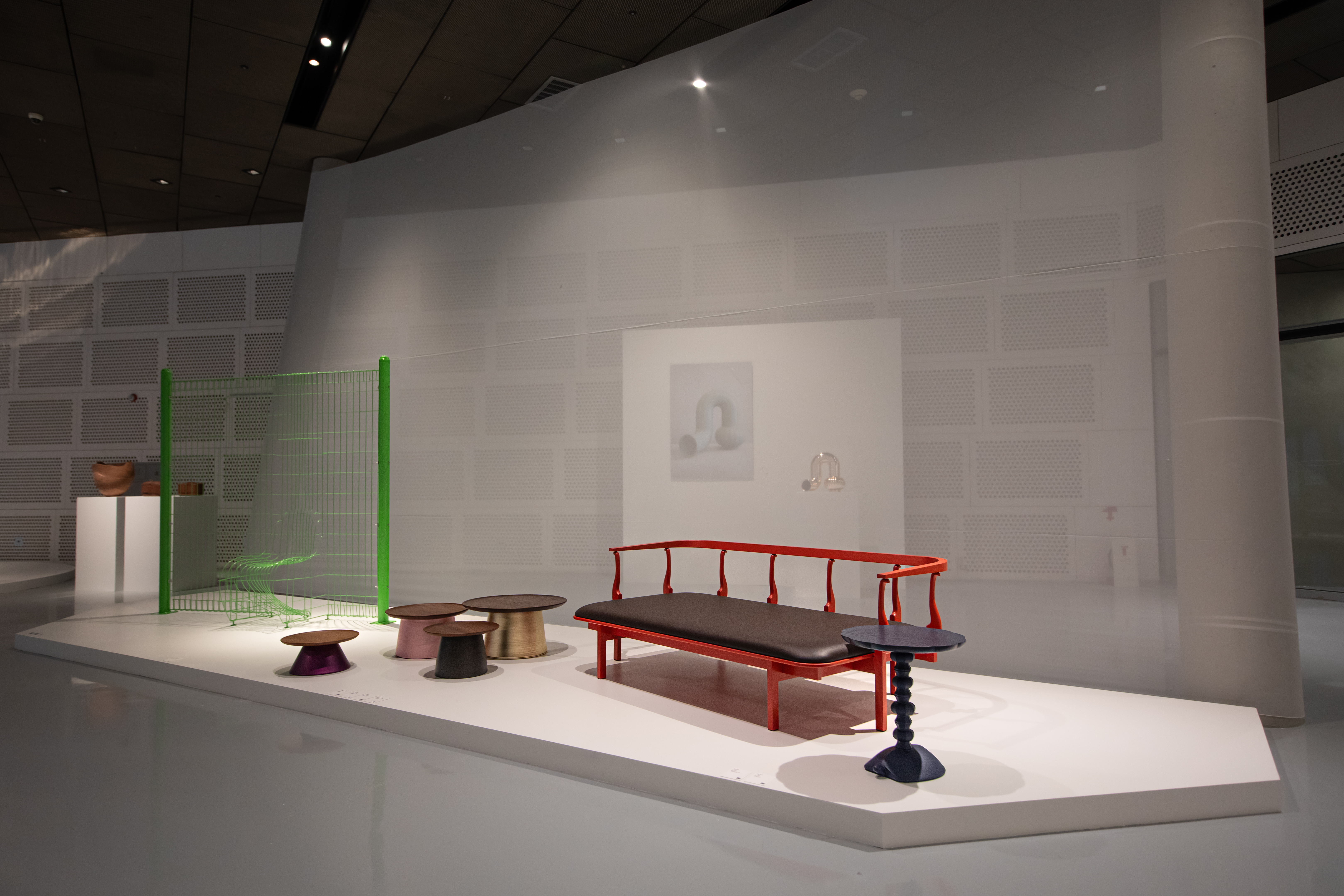 Interior installation view of Design Miami in Seoul