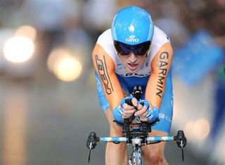 Bradley Wiggins (Garmin-Slipstream) finished sixth and dropped to fourth on GC.