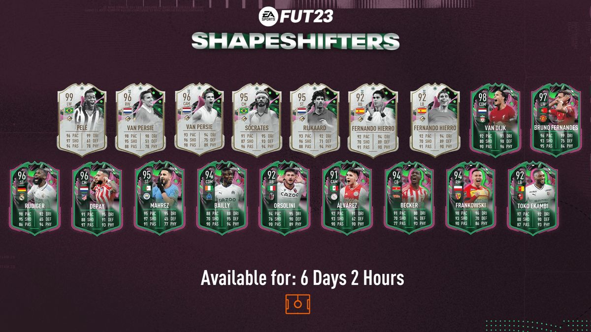 FIFA 23 Shapeshifters Guide Brings New Cards For Pele And, 55% OFF