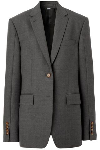 Burberry Tailored Wool-Blend Blazer