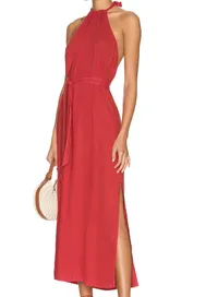 Smocked Waist Halter Midi Dress from Bella Dahl, $180 (£139) | Revolve