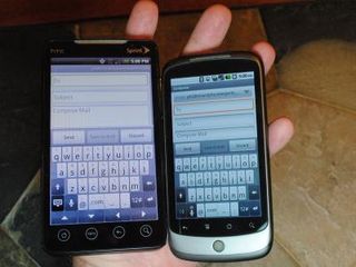 HTC keyboard on the Evo 4G and Nexus One