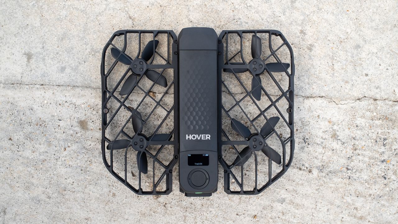 HoverAir X1 PRO from above