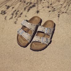 birkenstock studded arizona sandals