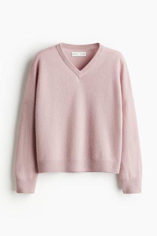 H&M, Pullover Kasmir V-Ausschnitt