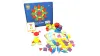 RUIDELI Set of 155 Wooden Pattern Block Puzzles