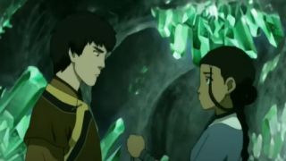 Zuko and Katara in Avatar: The Last Airbender.
