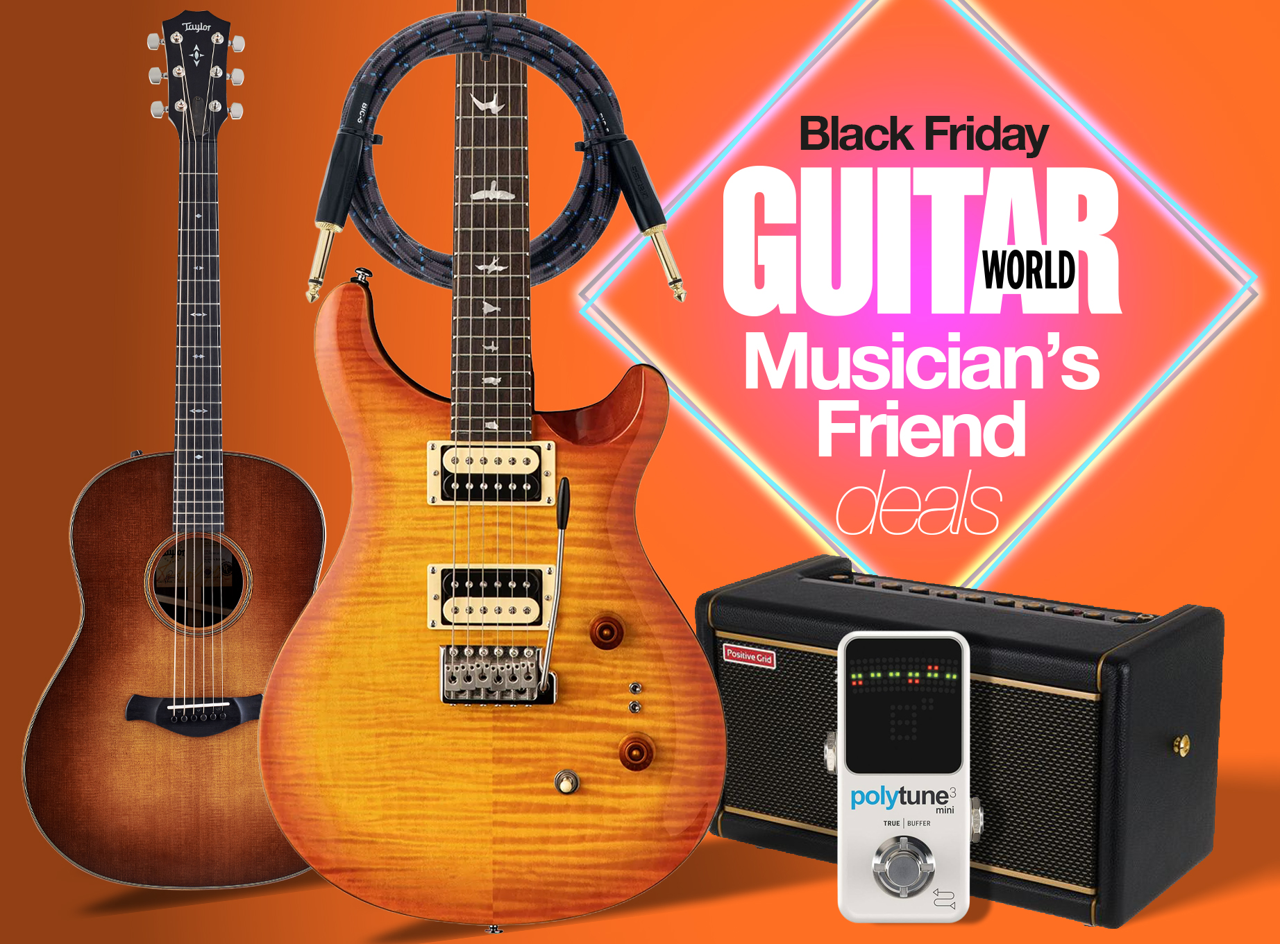 Musician&#039;s Friend Black Friday deals 2025: Massive discounts of up to 50% off guitar gear