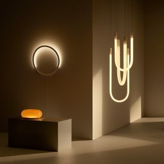 IKEA LED lamps from the new VARMBLIXT collection