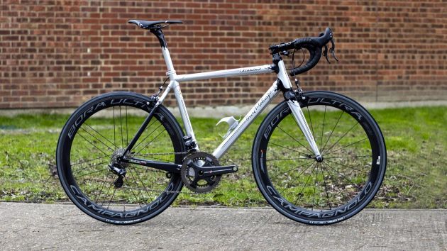 The special edition Colnago Ottanta5 in honour of Ernesto Colnago's 85th birthday