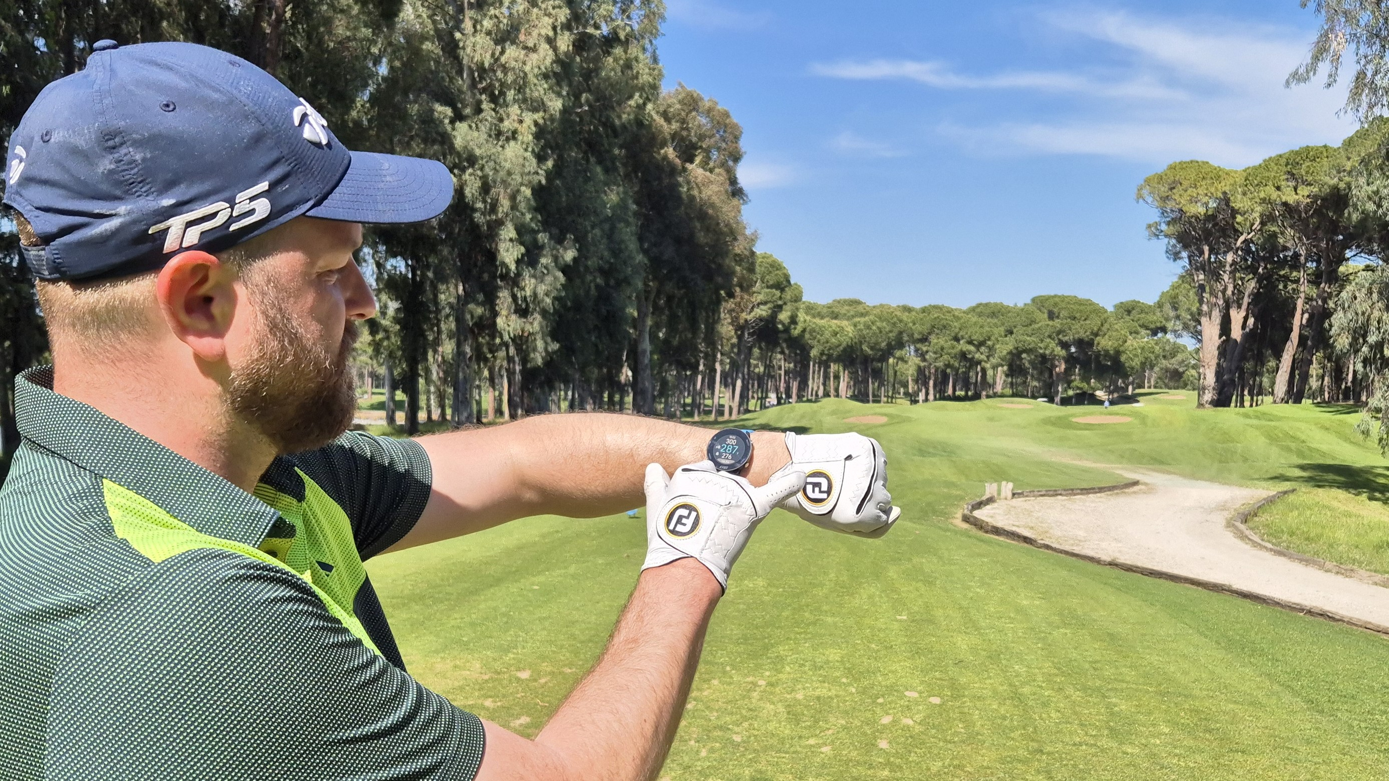 The Shot Scope G6 golf watch