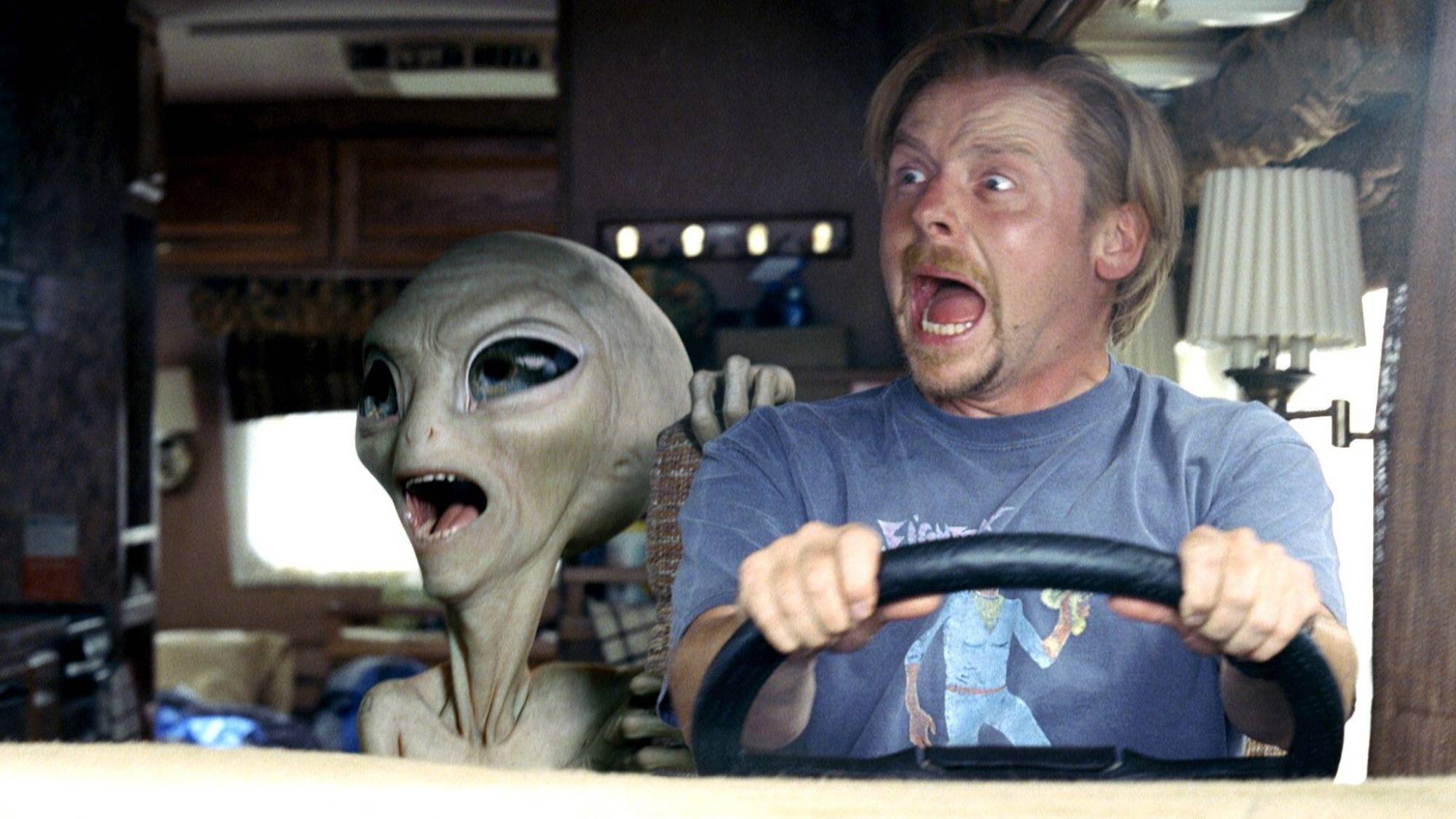 Simon Pegg as Graeme Willy in "Paul"