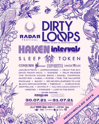 Radar Festival 2021 line-up poster