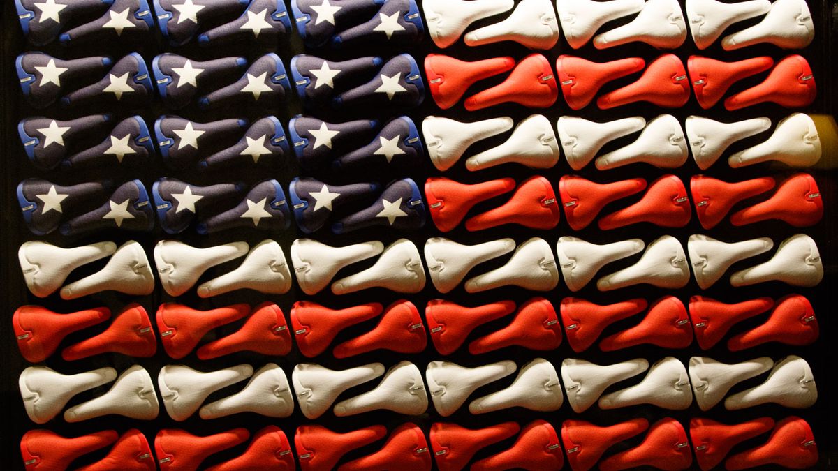Welcome to Interbike 2015. 'Merica!