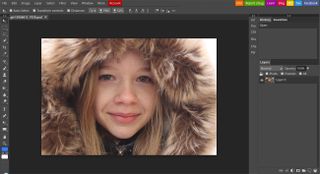 A screenshot from Photopea, one of the best Photoshop alternatives
