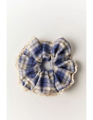 Stirling Plaid Jumbo Scrunchie