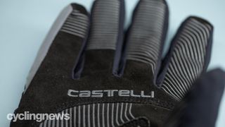 Castelli Espresso GT Winter Cycling Gloves detail of palm grip material