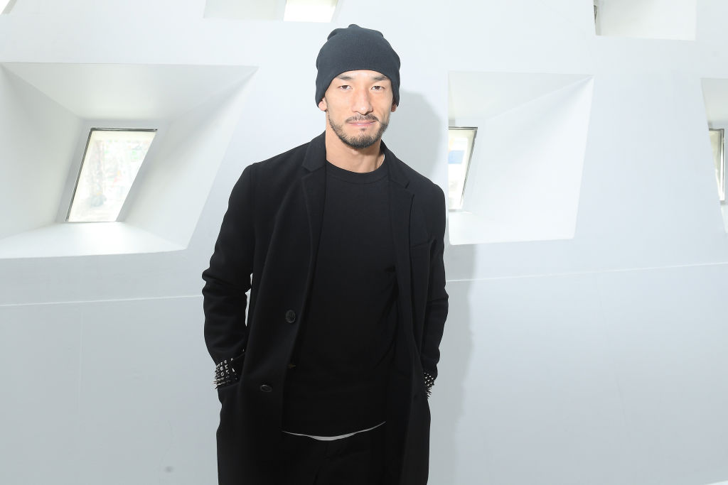PARIS, FRANCE - MARCH 04: Nakata Hidetoshi attends the Giambattista Valli show as part of the Paris Fashion Week Womenswear Fall/Winter 2019/2020 on March 04, 2019 in Paris, France. (Photo by Victor Boyko/Getty Images)