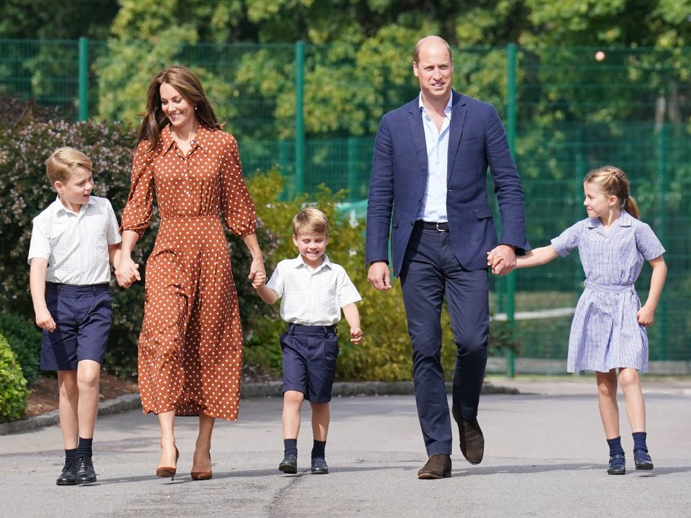 The Wales family at Lambrook School