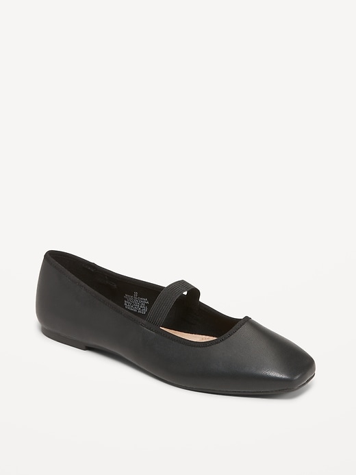 Mary Jane Square Foot Ballet Plain